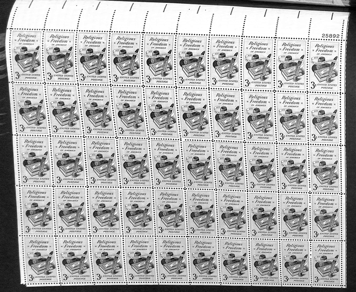 Uncle Jimmy's Massive Stamp Collection w/ Sports, Political. TV, Marvel, TV, and Special Events (Well Over $1000 in Face Value)