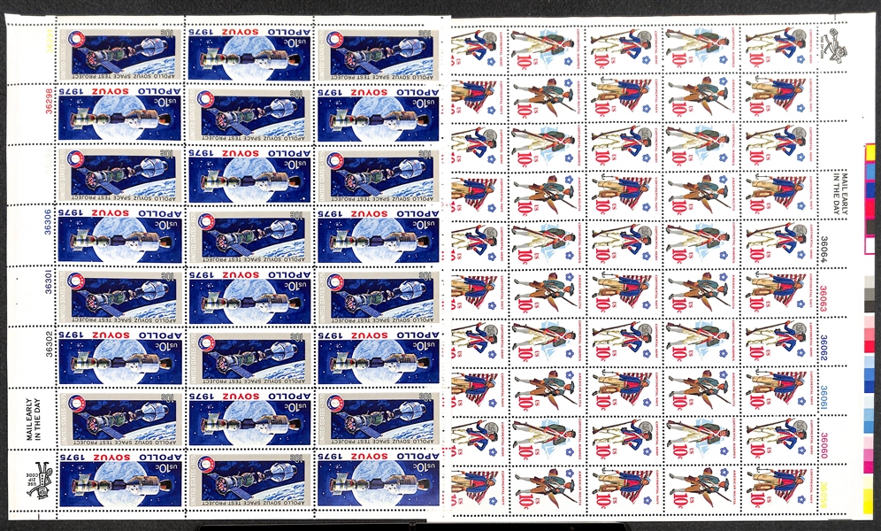 Uncle Jimmy's Massive Stamp Collection w/ Sports, Political. TV, Marvel, TV, and Special Events (Well Over $1000 in Face Value)