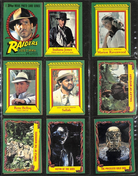 Lot of 400+ NonSport Cards in Album from 1977-1983 - Star Wars, Empire Strikes Back, Moonraker, More