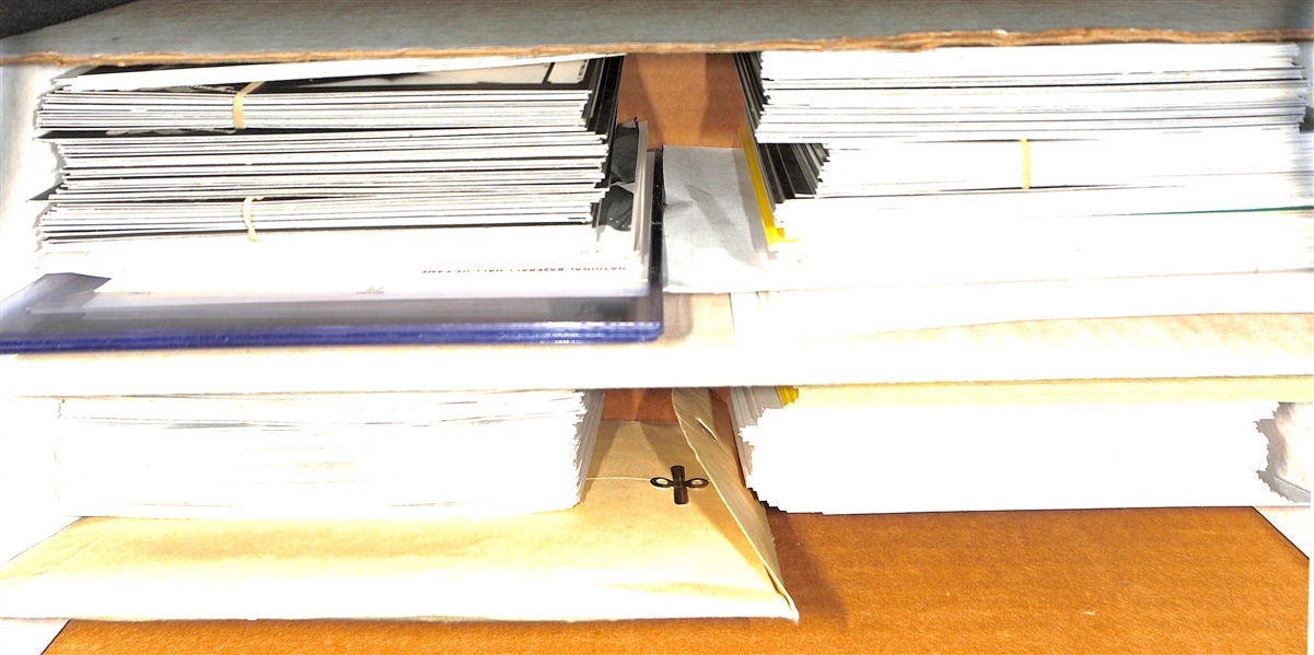 Lot of (400+) 1950-70s JD McCarthy Postcards, 1970s TCMA Postcards, & 1980s Exhibits