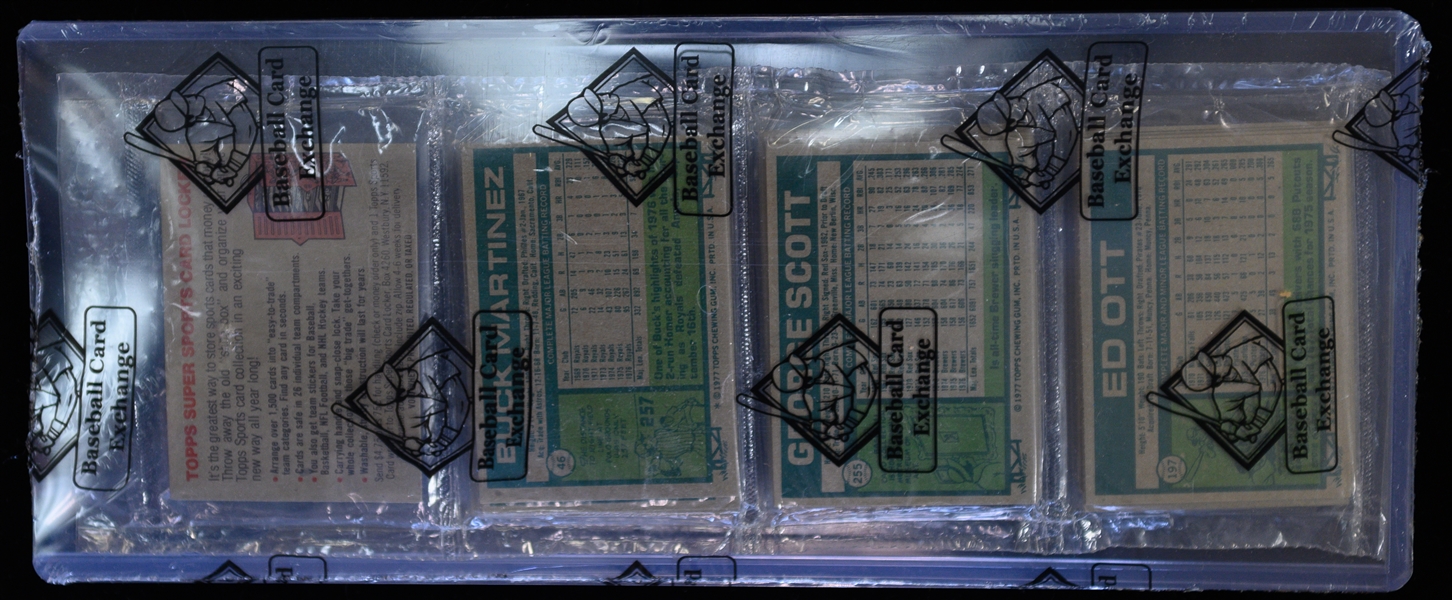 1977 Topps Baseball Unopened Rack Pack (BBCE Authenticated/Sealed)