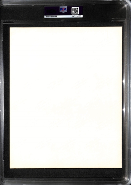 Joe DiMaggio Signed 8x10 (Personalized To Jim) - PSA/DNA Encased