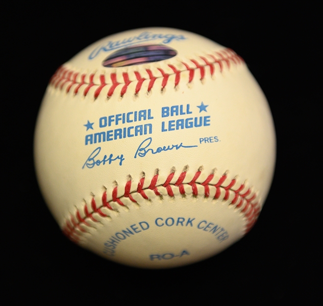 Ted Williams Single Signed Rawlings OAL Baseball PSA/DNA Graded 8.5 (Auto Grade 9, Ball Grade 8) w. Steiner Sticker