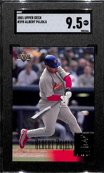 2001 Upper Deck Albert Pujols #295 SGC 9.5
