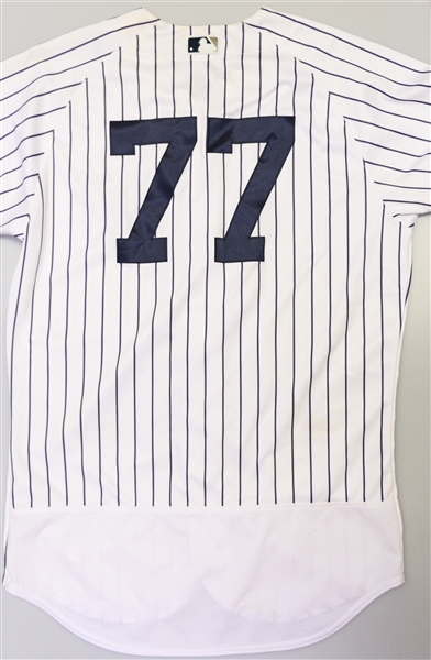 Clint Frazier New York Yankees Game-Worn Jersey vs. Red Sox on 6/2/2019 w. MLB & Fanatics COAs