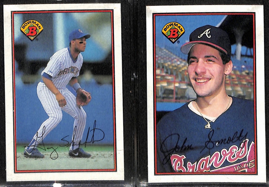 Lot of (20) Baseball Rookie & Star Cards w. Jeter, Griffey, & Molitor Rookies