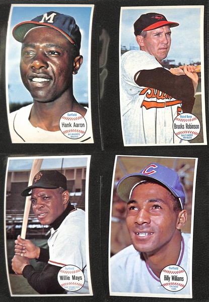 1964 Topps Giants Complete Set of 60 Cards w. Mantle & Koufax