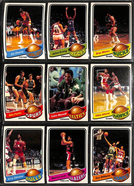 1979-1980 Topps Basketball Complete Set (All 132 Cards)