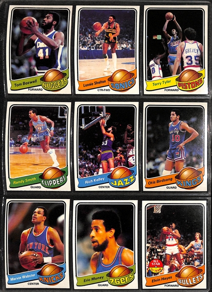 1979-1980 Topps Basketball Complete Set (All 132 Cards)