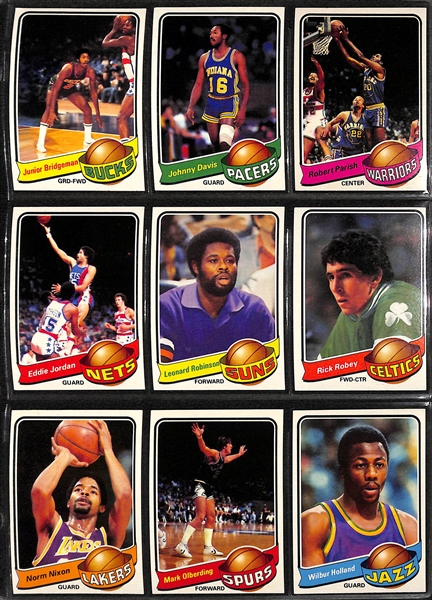 1979-1980 Topps Basketball Complete Set (All 132 Cards)