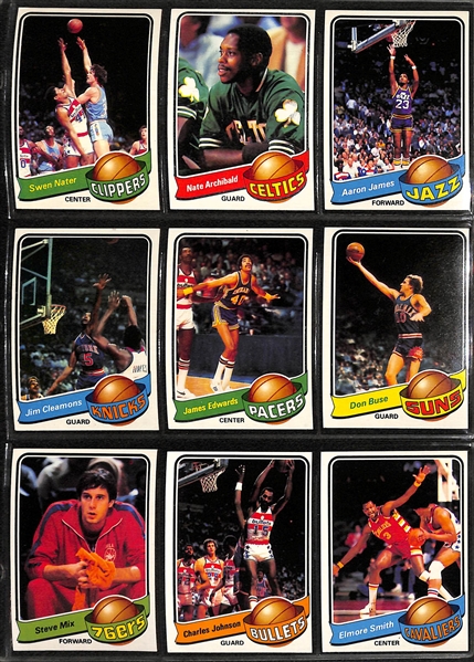 1979-1980 Topps Basketball Complete Set (All 132 Cards)
