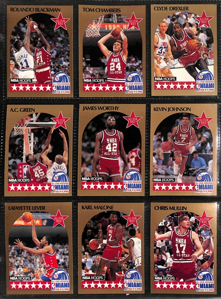 Over 130 Basketball Cards 1980s-90s w. (30) 1983 Star Cards & (31) Staring Lineup Cards (Dr J., Bird, Magic, Wilt, +)
