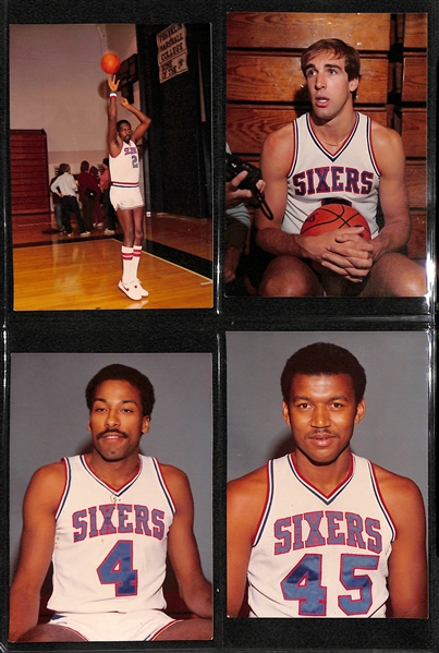 Over 130 Basketball Cards 1980s-90s w. (30) 1983 Star Cards & (31) Staring Lineup Cards (Dr J., Bird, Magic, Wilt, +)