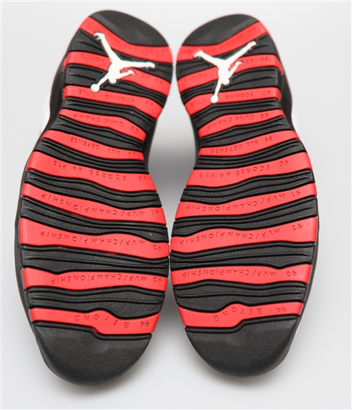 2015 Nike Air Jordan 10 Retro Chicago Double Nickel - Size 13 (Jordan's Actual Size)