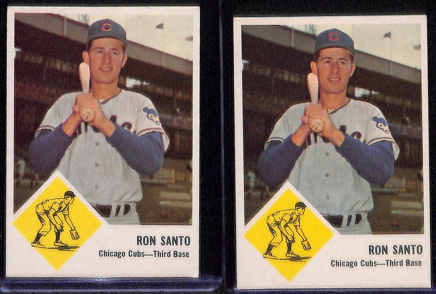 (10) Vintage Baseball Stars lot including 1963 Gaylord Perry Rookie, (2) 1963 Bob Gibson, 1967 Roger Maris