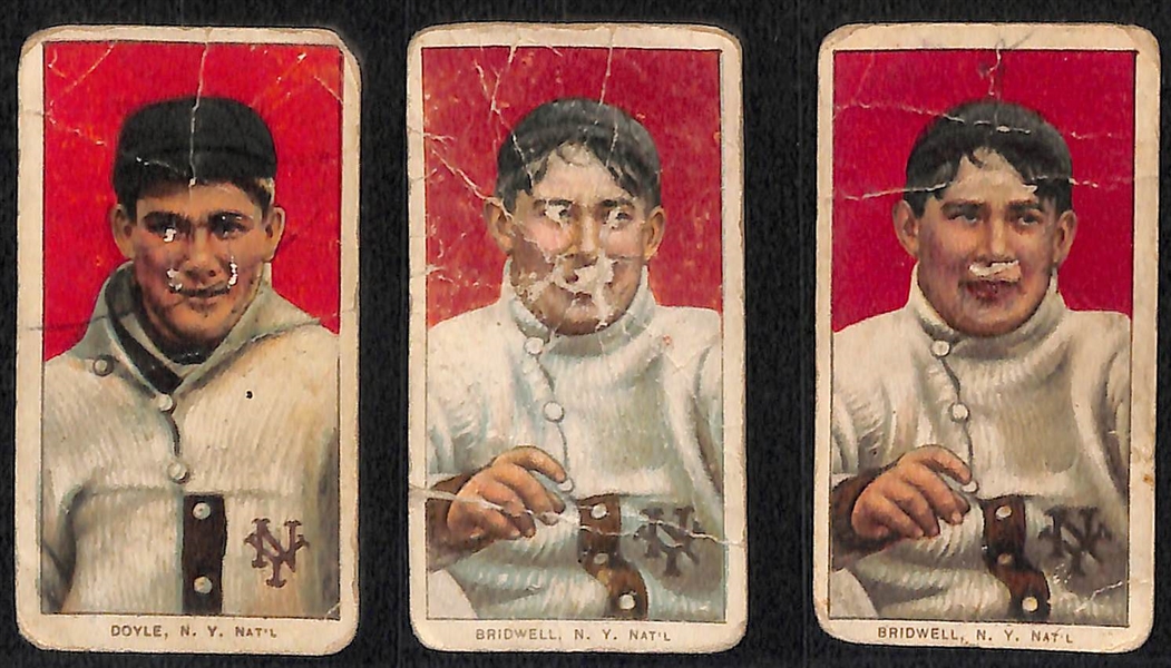 Lot of (15) 1909-11 T206 cards w/ Piedmont, Sweet Caporal and Polar Bear Backs