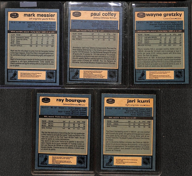 1981-82 O-Pee-Chee Near Complete Hockey Set - Missing 3 Common Cards