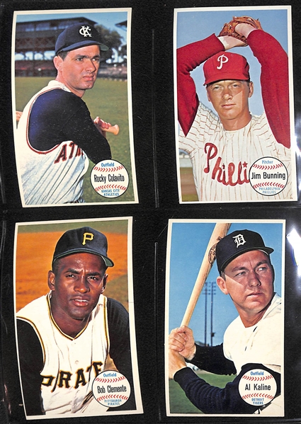1964 Topps Giants Complete Set of 60 Cards w. Mickey Mantle