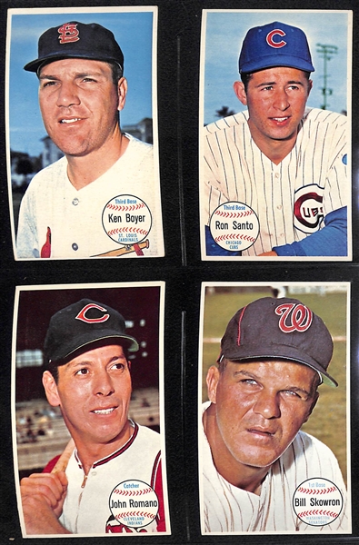 1964 Topps Giants Complete Set of 60 Cards w. Mickey Mantle