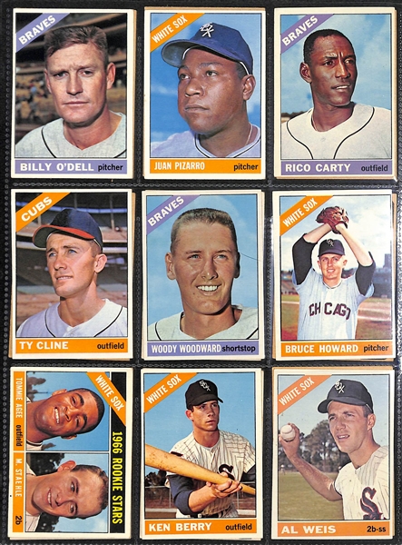 Lot of (170) Assorted 1962-1966 Topps Baseball Cards w. 1962 Sandy Koufax