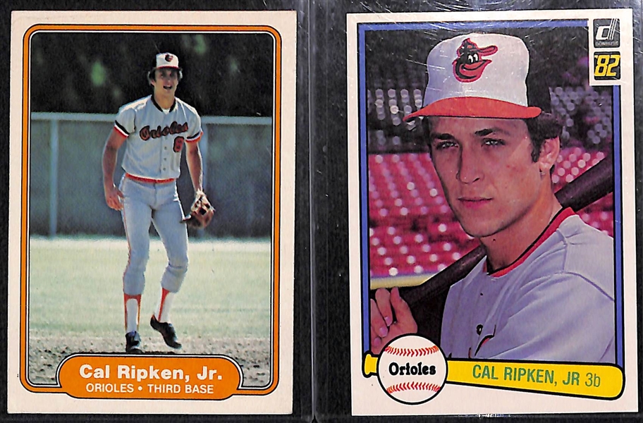 Lot of (18) 1980s Star & HOF Rookies Inc. Mattingly, Gwynn, Ripken, Boggs, Sandberg