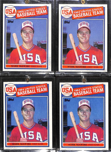 Lot of (18) 1980s Star & HOF Rookies Inc. Mattingly, Gwynn, Ripken, Boggs, Sandberg