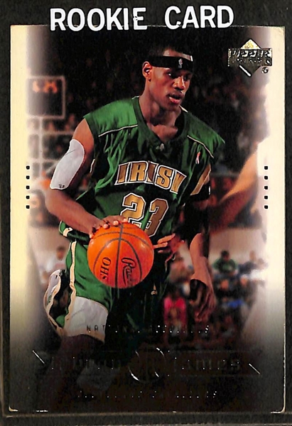 (22) Baseball and Basketball Rookie Stars Including Lebron James, Tony Gwynn, Mattingly, (4) R. Sandberg