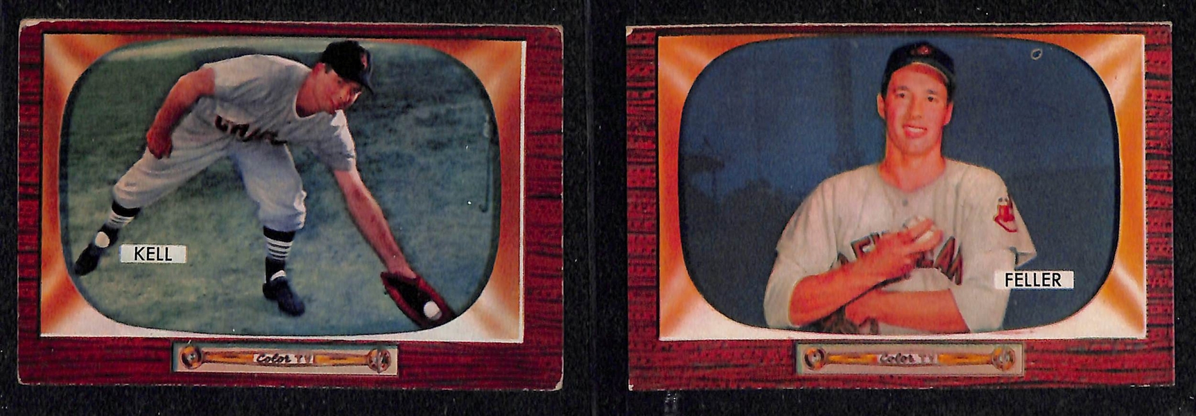 Lot of (250+) 1955 Bowman Baseball Cards w. PeeWee Reese