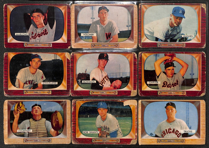 Lot of (100+) Assorted Baseball Star Cards from 1950s-1960s w. 1962 Post Mickey Mantle