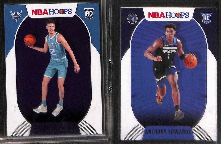 (7) Sports Card Lot w/ 2020 Jerry Jeudy Prizm Autograph, Lamelo Ball, Edwards Rookies 