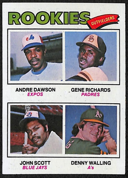 1977 Topps Baseball Complete Set of 660 Cards w. Andre Dawson Rookie Card