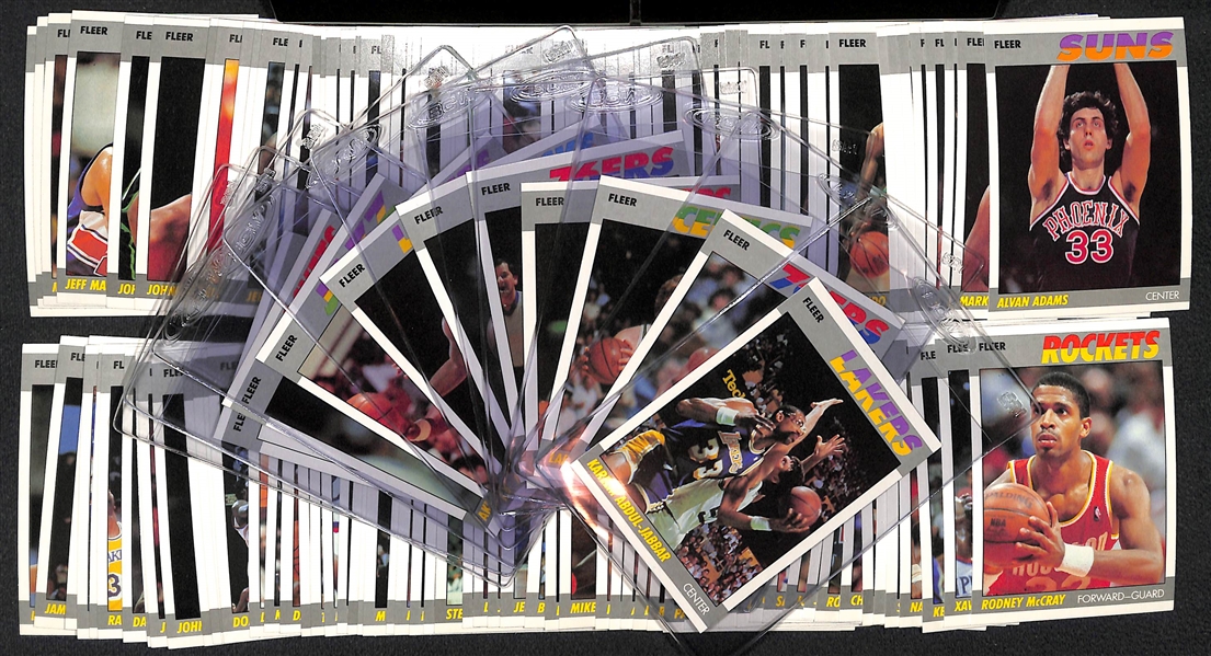 Pack-Fresh 1987-88 Fleer Basketball Set - Missing Michael Jordan Card (131 of 132 Cards)