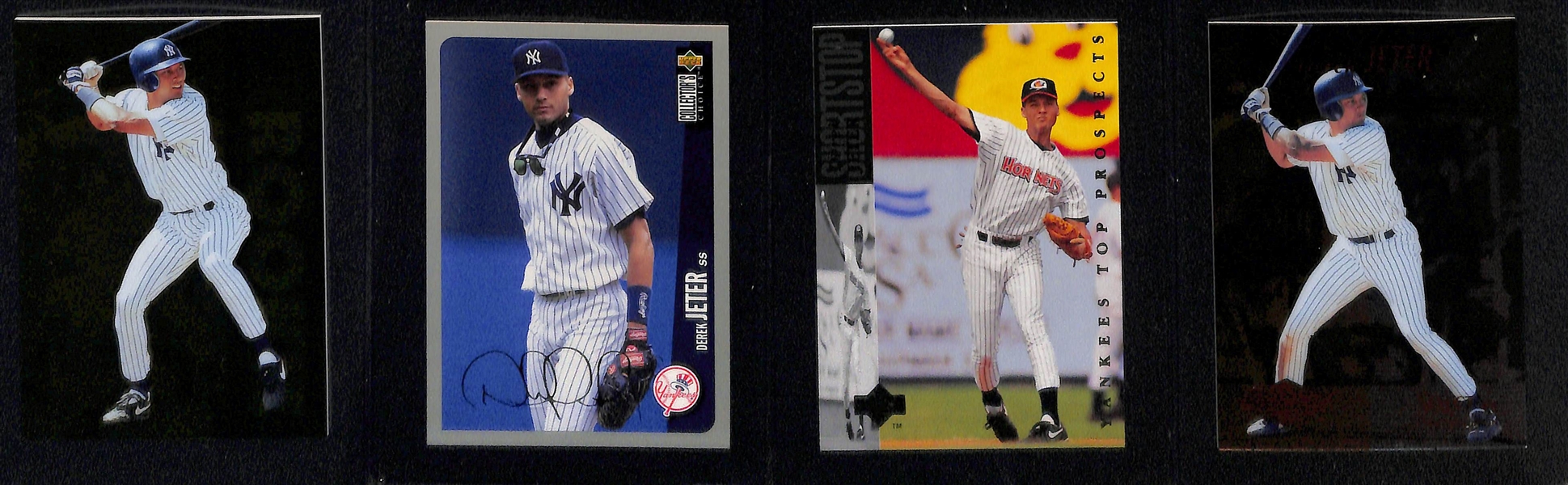 (25) Derek Jeter Cards - Mostly Insert & Early Career Cards w. Many Short Print Cards