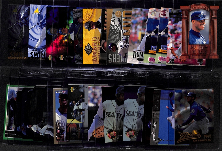 (25) Ken Griffey Jr. Cards - Many Insert, Variation, and Short Print Cards