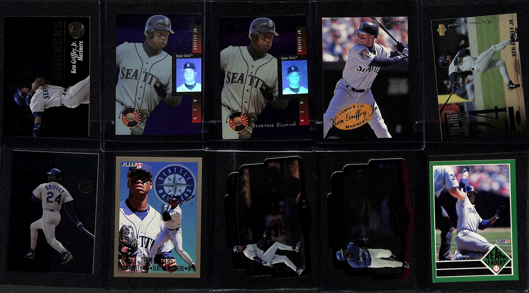 (25) Ken Griffey Jr. Cards - Many Insert, Variation, and Short Print Cards