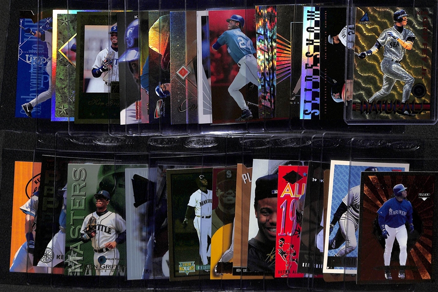 (28) Ken Griffey Jr. Cards - Many Insert, Variation, and Short Print Cards