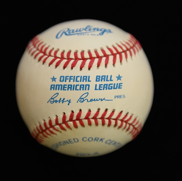 Mickey Mantle Single Signed OAL Rawlings Baseball PSA/DNA Grade 8 (Auto Grade 8, Baseball Grade 8)