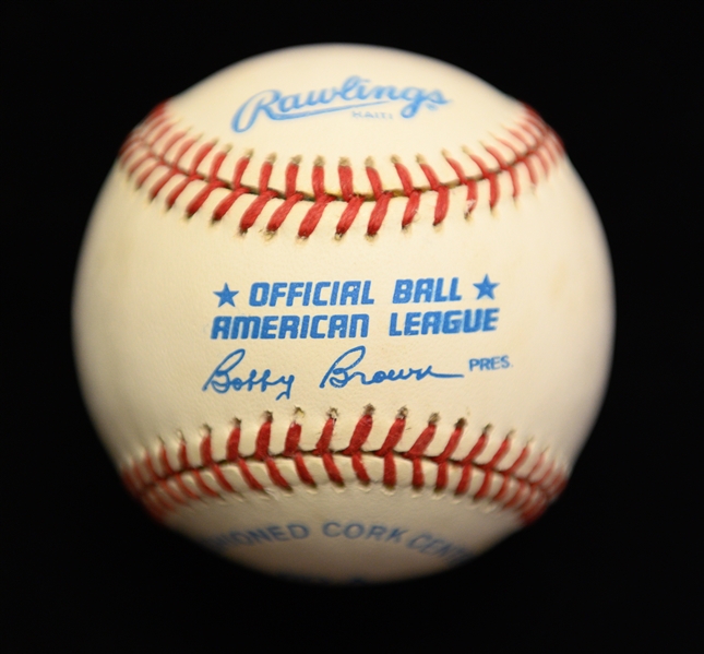 Mickey Mantle Single Signed OAL Rawlings Baseball PSA/DNA Grade 8.5 (Auto Grade 9, Baseball Grade 8)