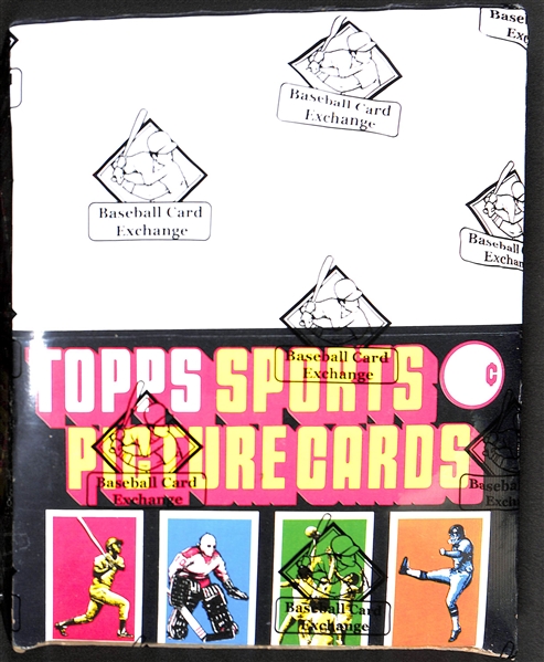 1984 Topps Baseball Unopened Rack Pack Box (Mattingly Rookie on Top of One Pack) - BBCE Sealed