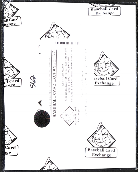 1985 Topps Baseball Unopened Rack Pack Box (McGwire on Back of One Pack, Puckett on Front of One Pack) - BBCE Sealed - Clemens, McGwire, Puckett Rookie Year