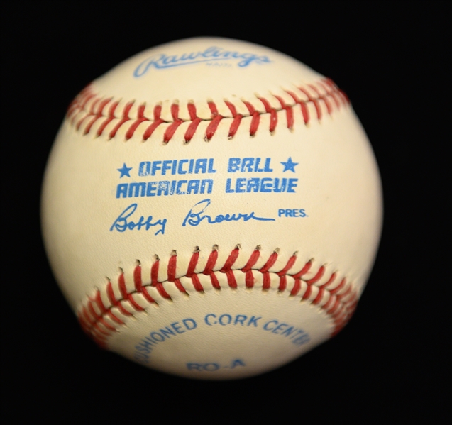Mickey Mantle Single Signed OAL Rawlings Baseball PSA/DNA Grade 8.5 (Auto Grade 9, Baseball Grade 8)