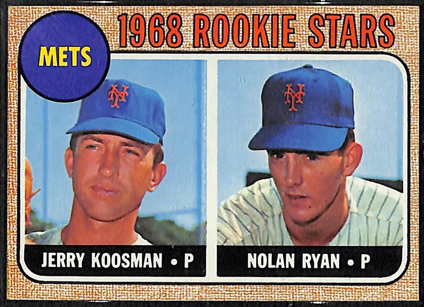 1968 Topps Nolan Rookie Card #177