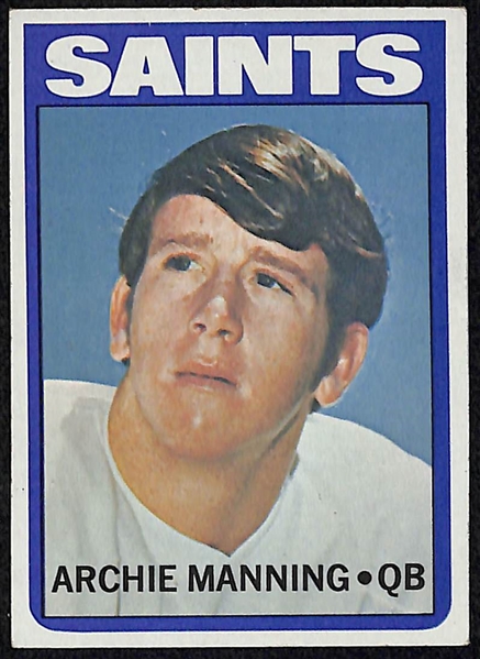 1972 Topps Football Complete Set of 263 Cards w. Roger Staubach Rookie Card