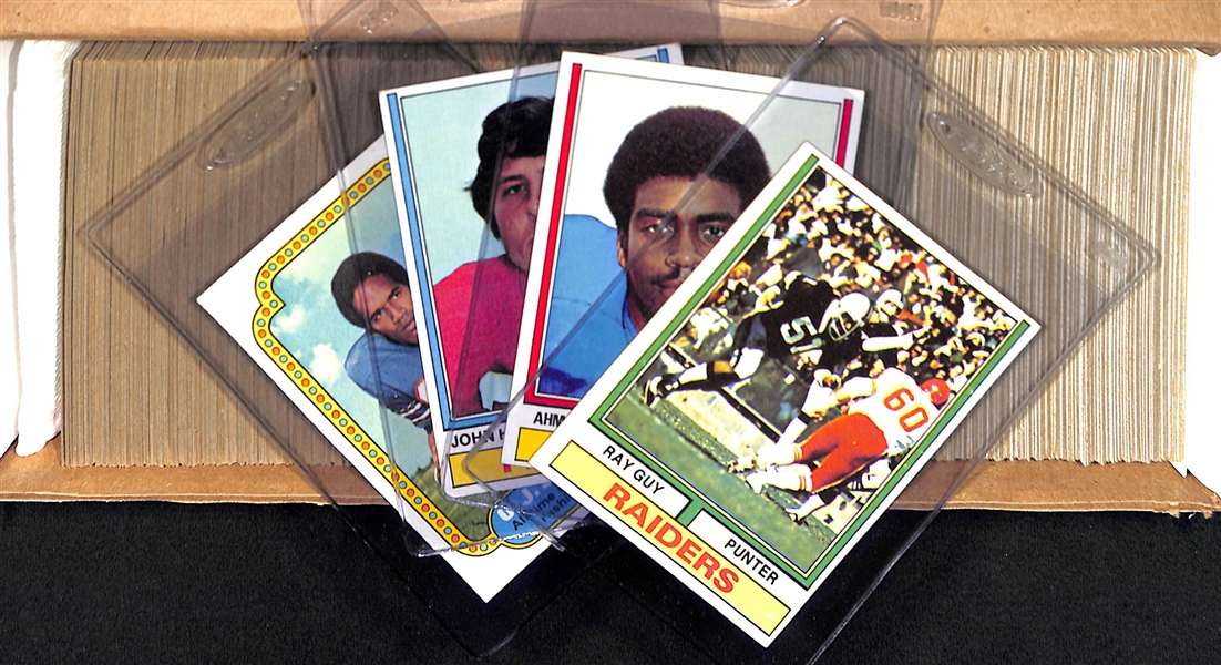 1974 Topps Football Complete Set of 528 Cards w. Ray Guy Rookie Card