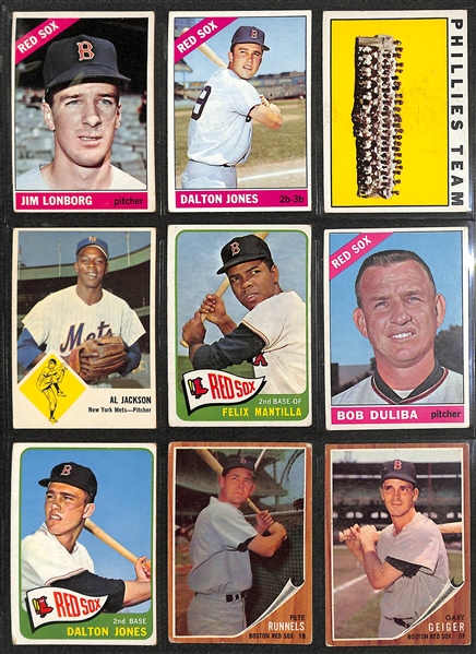 Lot of (260+) Assorted Late 1950s/1960s Topps Baseball Cards w. 1959 Topps Stan Musial