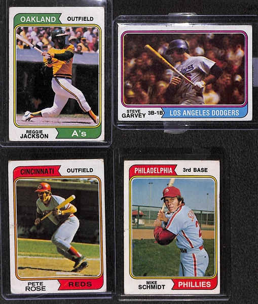 1974 Topps Baseball Complete Set of 660 Cards w. Dave Winfield Rookie Card