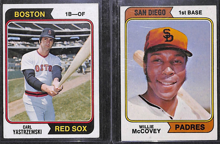 1974 Topps Baseball Complete Set of 660 Cards w. Dave Winfield Rookie Card