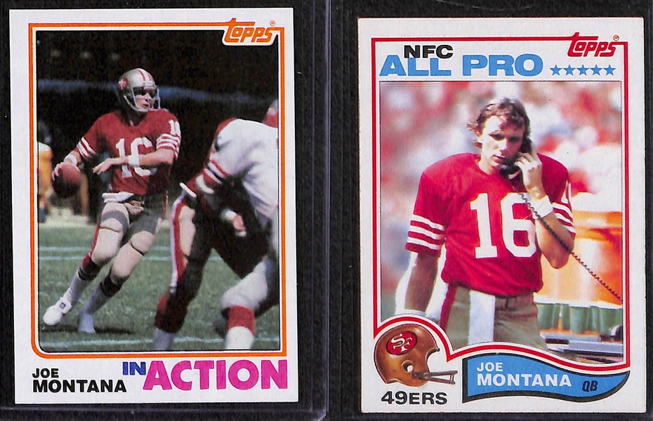 Lot of (2) Topps Football Complete Sets - 1978 & 1982 w. Tony Dorsett Rookie Card