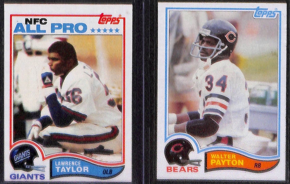 Lot of (2) Topps Football Complete Sets - 1978 & 1982 w. Tony Dorsett Rookie Card