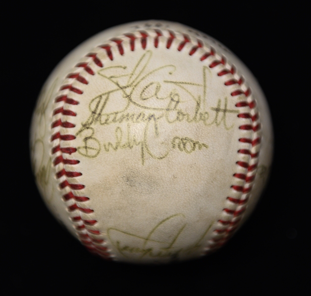 (5) Baseballs - (3) Signed (Nolan Ryan, Reds Team-Signed w. Vida Pinson, & Minor League Team w. Jaime Moyer) & (2) Unsigned 1994 World Series